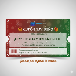 Cupón Navideño – Segundo libro a mitad de precio